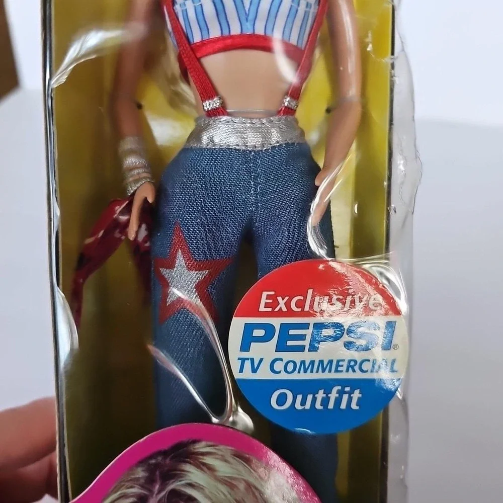 2001 Britney Spears Play‎ Along Doll Pepsi TV Commercial Outfit Y2K Collectible